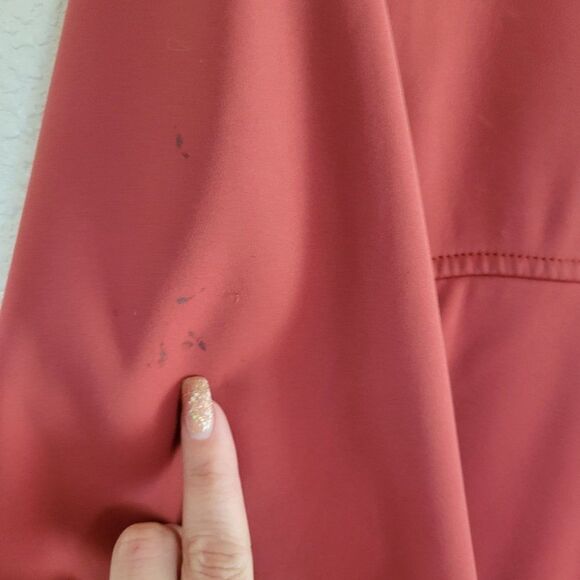 The North Face Mens Orange L Jacket Full Zip Long Sleeve High Collar - Picture 6 of 14